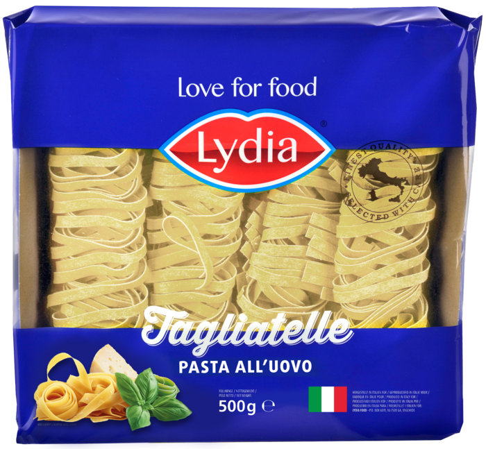 Gele tagliatelle main product photo
