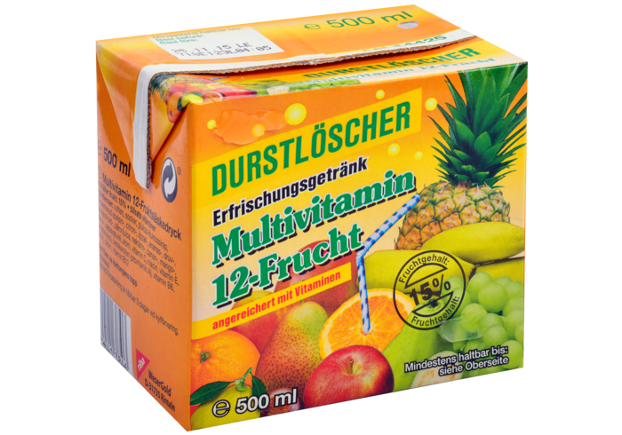 12 Fruchtsaft Getränk main product photo