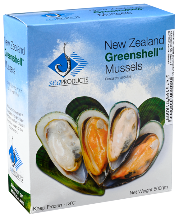 Greenshell mosselen main product photo