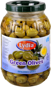 Green Greek olives
