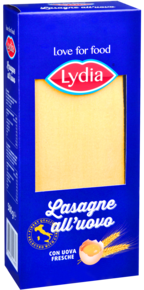 Gele lasagnebladen - link naar productpagina