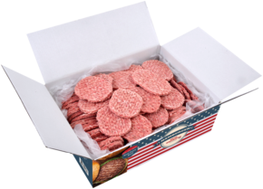 Gekruide hamburgers - link naar productpagina