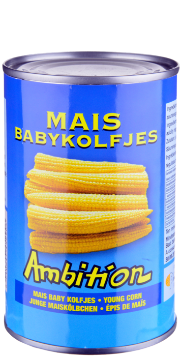 Baby maïskolfjes in water main product photo