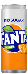Fanta Orange Zero Sugar (S) - link naar productpagina