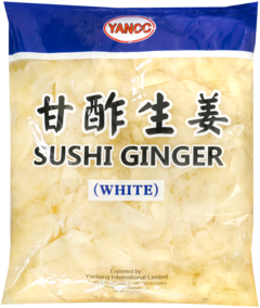 White sushi ginger
