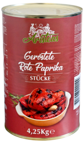 Geröstete rote Paprikastreifen - link to product page