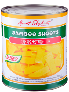 Bamboo slices