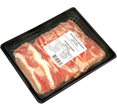 Sliced belly bacon