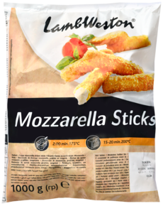 Mozzarella sticks - link naar productpagina