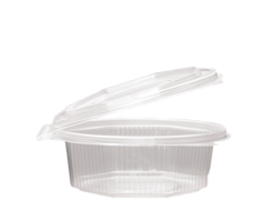 Salad tray with lid