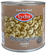 Sliced mushrooms - link to product page