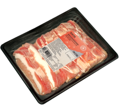 Sliced belly bacon