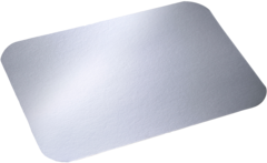 Aluminum-cardboard lid