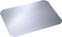 Aluminum -cardboard lid