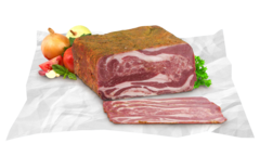 Lamb bacon
