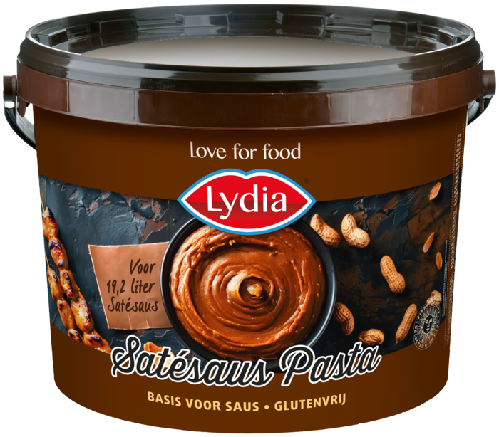 Satésaus pasta main product photo