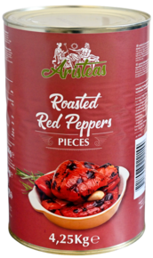 Geroosterde Rode Peper Strips - link naar productpagina